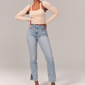 Curve Love A&F 90s jeans